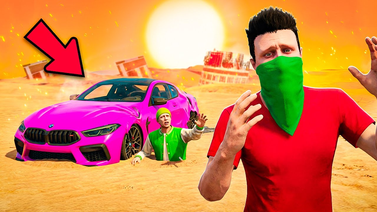 FURTUNA de NISIP distruge TOT in GTA 5!