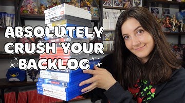How to ACTUALLY Beat Backlog Anxiety + My Backlog Plans