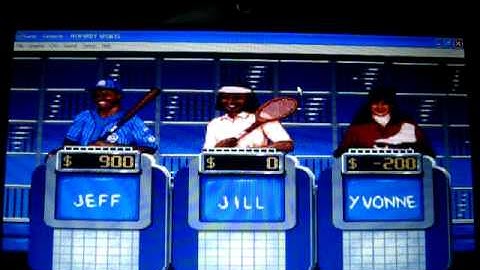 Jeopardy! Sports Edition SEGA Genesis Gameplay 1 Part 1