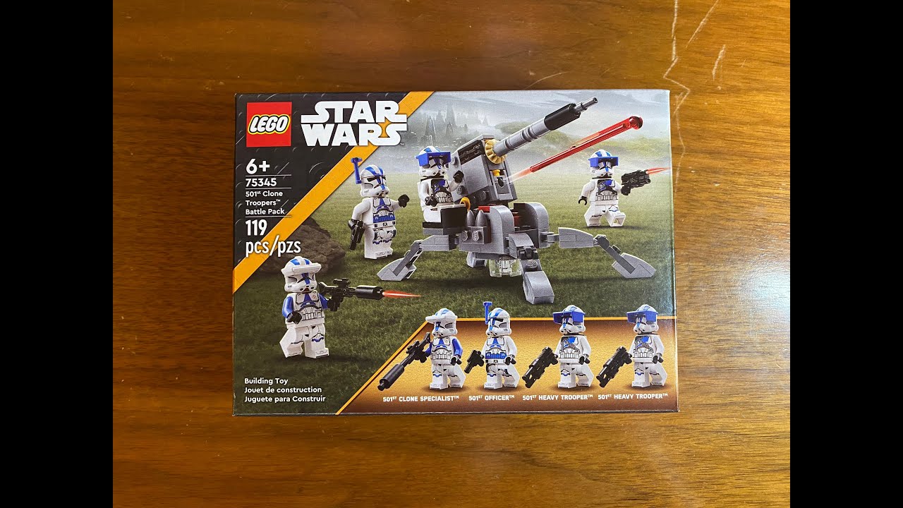 Build With Me: LEGO 501st Clone Trooper Battle Pack