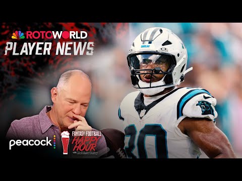 Chuba Hubbard, Bucky Irving headline Week 5 injury report | Fantasy Football Happy Hour | NFL on NBC