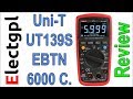 Review Multimetro UniT 139S - Display EBTN y 6000 cuentas - Ideal para uso intermedio