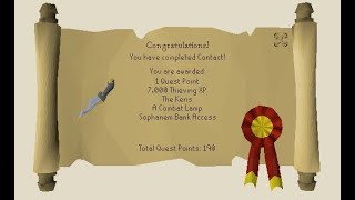 Fighting the giant scarab (Safe Spot) | Contact! | 42 Magic Low Level |OSRS