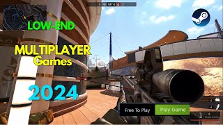BEST 5 Free-to-Play Multiplayer GAMES for Low End PC - 2024 (2GB RAM, No Graphics Card Needed)