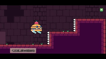 Dadish 2 (World 4 - Level 37) + Star Walkthrough - Fantomo Temple