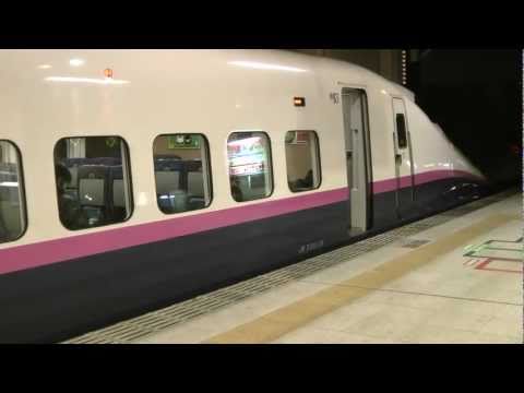 東北新幹線 やまびこ 仙台発車 E2系 ご当地の発車メロディ
