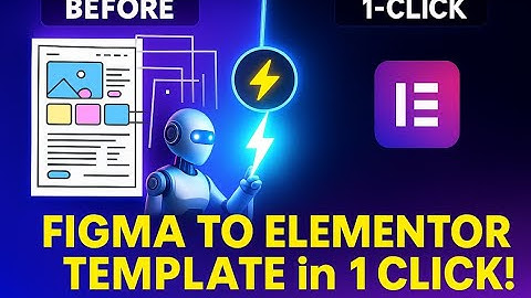 Convert Figma to Elementor Instantly — No Code, Just a URL 🔥