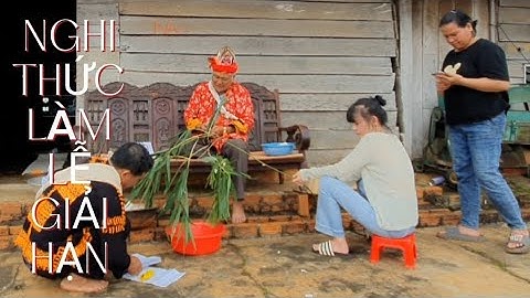 nghi thức làm lễ giải hạn của người Dao