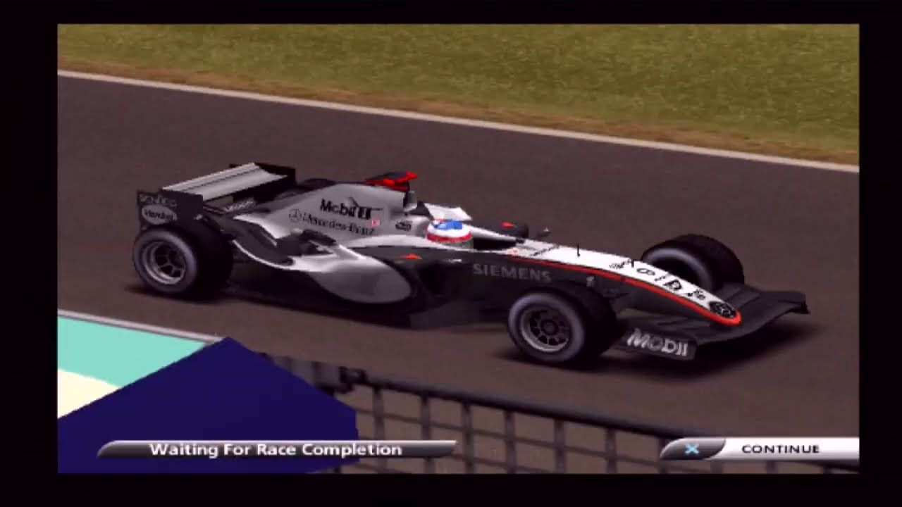 Playstation 2 / F1 — 2005 Геймплей (Макларен — Райконен / Сильверстоун)
