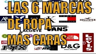 LAS 6 MARCAS DE ROPA MÁS CARAS DEL MUNDO (2014) - YouTube