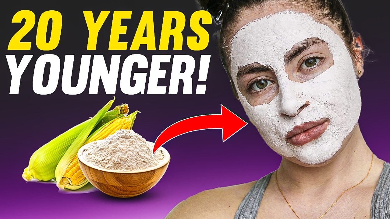Mix Cornstarch With Water To Look Years Younger In Your 50s