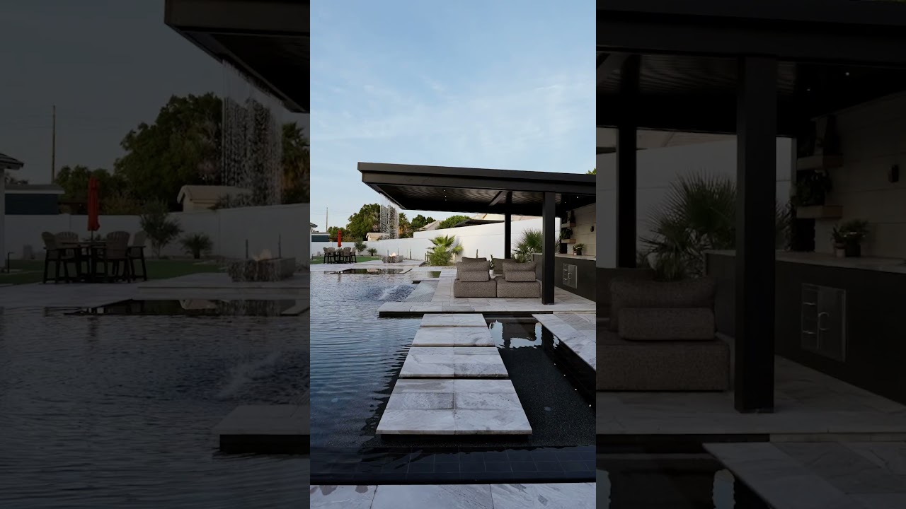 Water, structure, and details all working together 🌊🔥