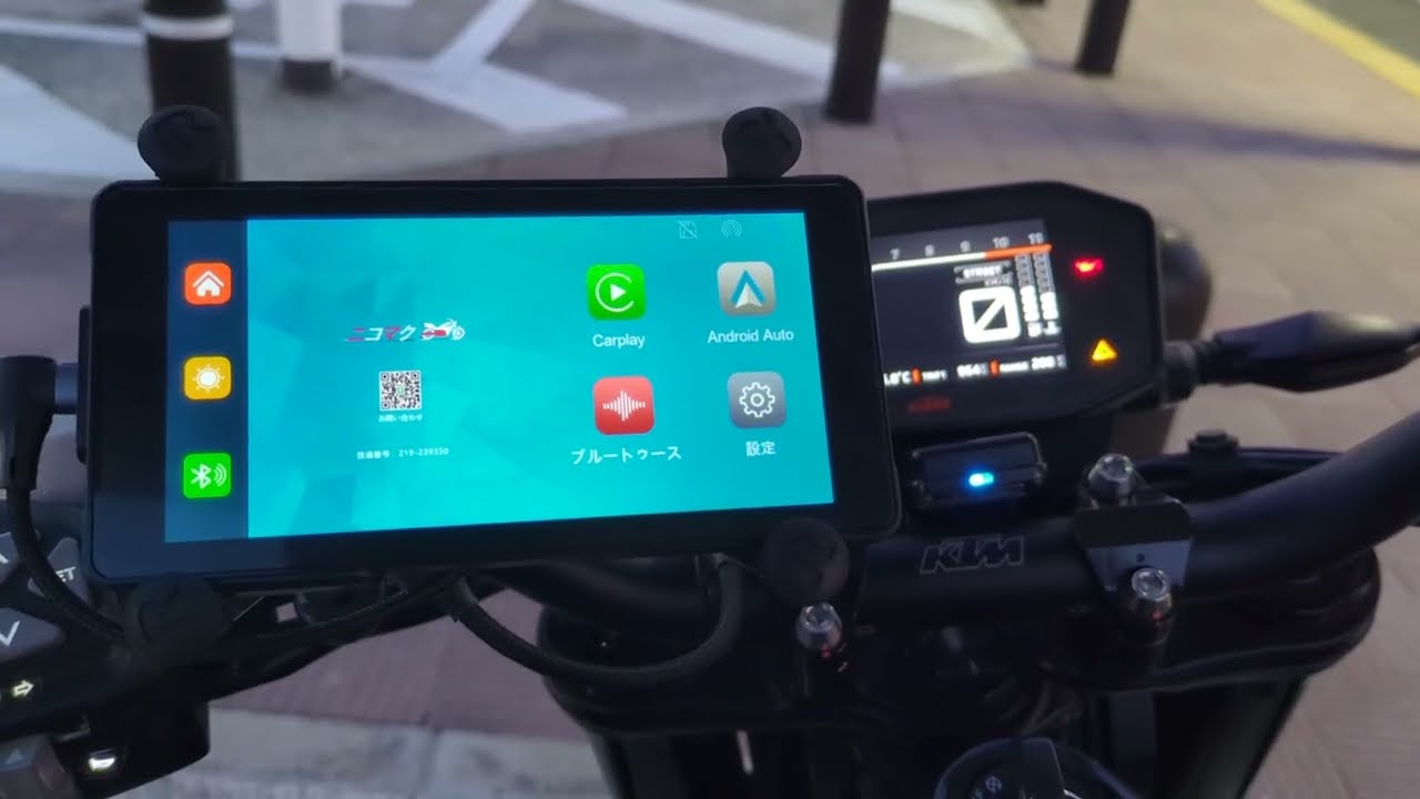 スマートモニター購入（その④）バイクナビでの使用インプレ | バイク