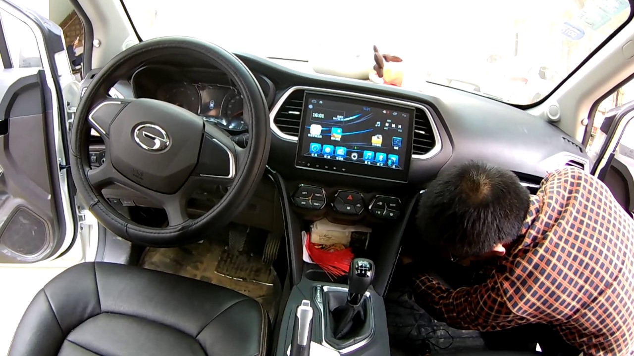 car dash installation YouTube