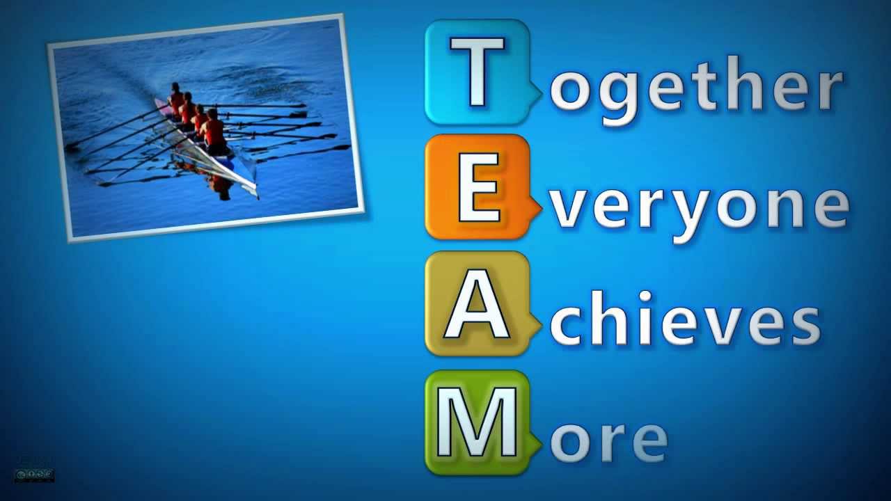 working together towards a common goal is called