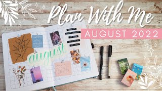 Plan With Me | August 2022 Bullet Journal Set Up