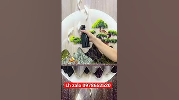 Tranh dán tường 3D trang trí cửa nhôm kính rất đẹp