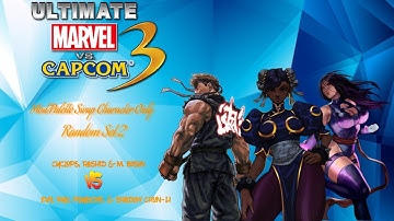 UMvC3 Mods Only Set 2 Ryu, Shadow Chun-li, Psylocke, Cyclops, Rashid, and M. Bison. Just playing