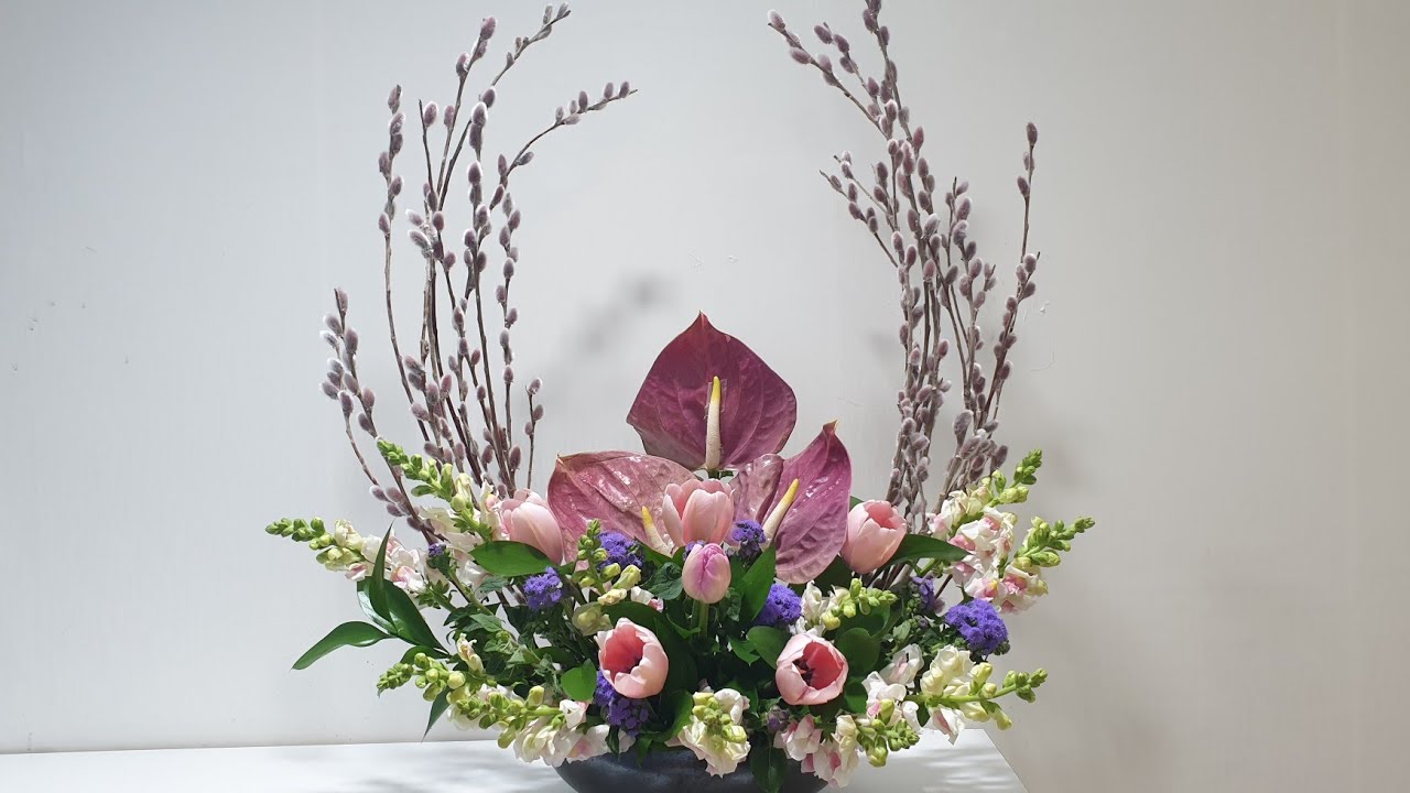 2월 마지막주 성전꽃꽂이 //