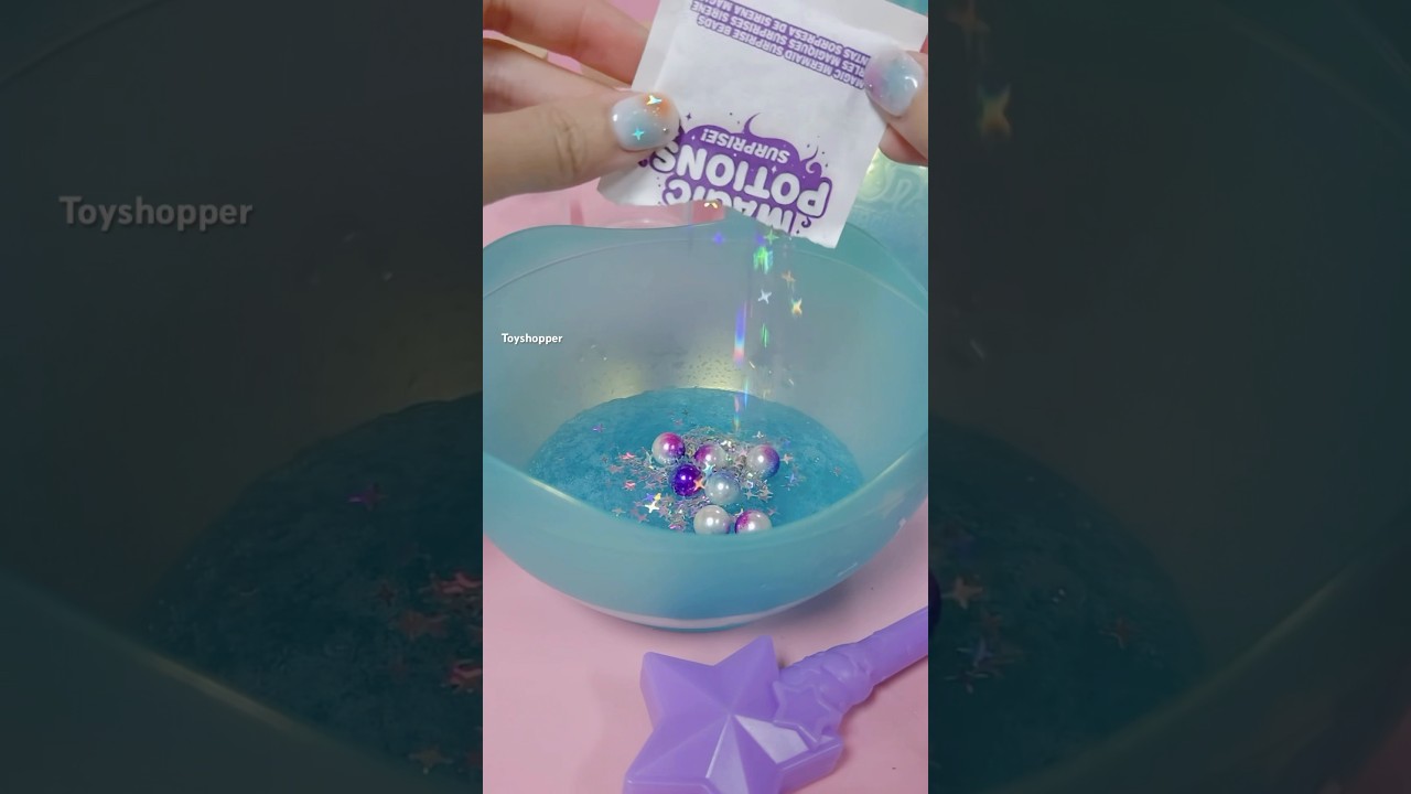 Mix and Make your own Slime!!  Oosh Magic Potions Surprise 💚✨