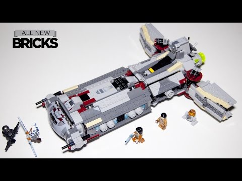 Lego Star Wars Rebels 75158 Rebel Frigate Speed Build - YouTube