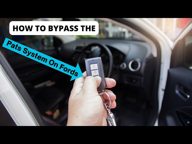 How to Bypass Ford Pats System Without Using a Key  
