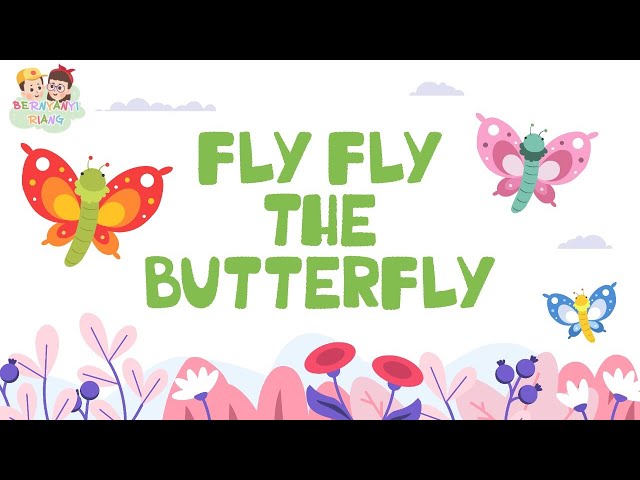 Asyiknya Main Bersama Kupu-Kupu di Taman | FLY FLY FLY THE BUTTERFLY - Kids Song class=