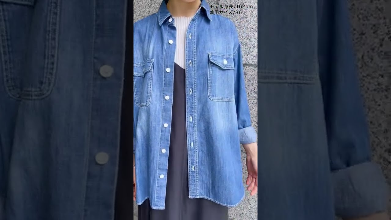 HUSBANDS インディゴデニムシャツ 90's Old Gap/L/S Denim Shirt（ギャップ デニムシャツ
