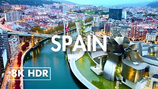 Spain 🇪🇸 in 8K ULTRA HD HDR 60 FPS Video by Drone