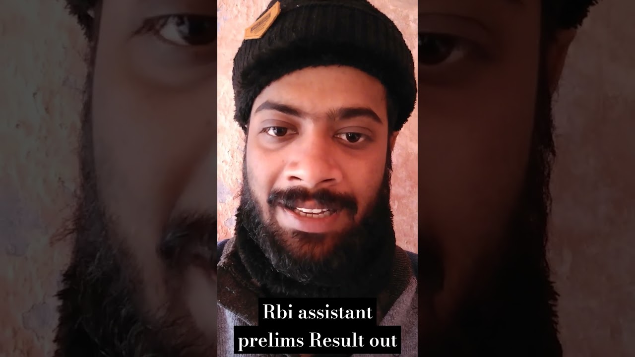 RBI assistant prelims result out