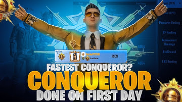 😱 FASTEST CONQUEROR DONE ON FIRST DAY OF SEASON 😍  SAMSUNG,A3,A5,A6,A7,J2,J5,J7,S5,S6,S7,59,A10,A20