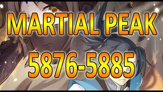 MARTIAL PEAK CHAPTER 5876-5885 MT.