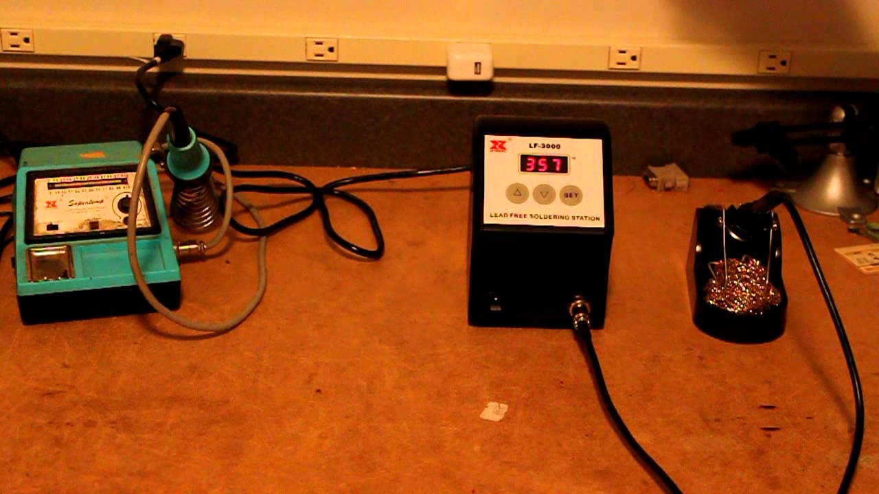 XYTronic LF3000 Soldering Station Review YouTube