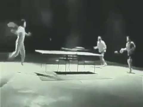 Nunçaku - Mınçıka ile masa tenisi