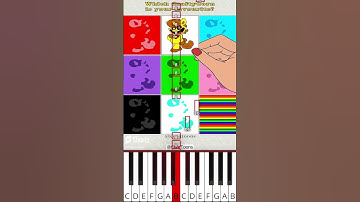 Which is your favourite CraftyCorn? THE SMILING CRITTERS (@CoraToons) - Octave Piano Tutorial