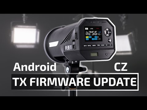 FOMEI TX TTL – Aktualizace firmware blesk/odpalovač – Android - YouTube