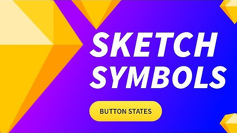 Sketch Symbols | Button States #design #sketch