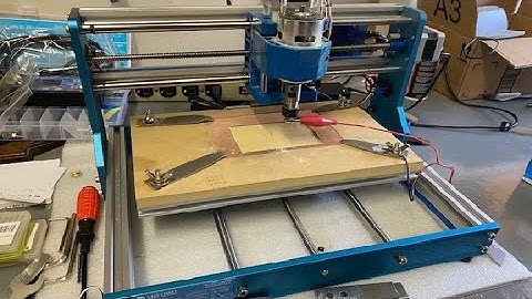 Genmitsu 3018 PROVer V2 Upgraded Desktop CNC Router Machine Review, Desktop CNC in well under an hou