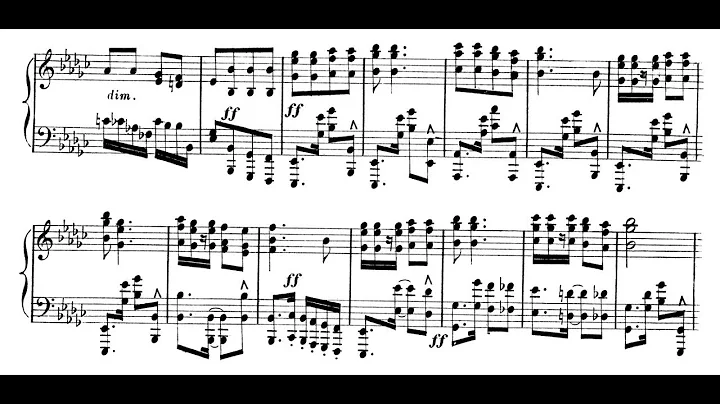 Gottschalk - Souvenir de Porto Rico (Marche de Gib...