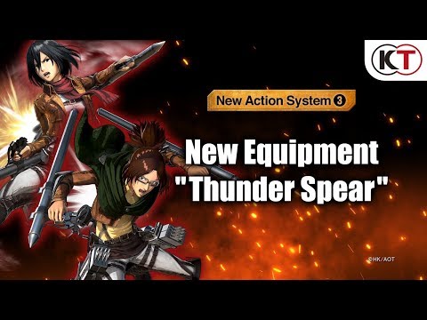Attack on Titan 2 Final Battle - Thunder Spear Highlight