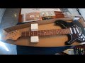 Harley Benton tribute to David Gilmour guitar project Part 1