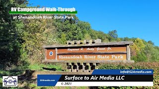 *New* Shenandoah River State Park | RV Campground WalkThrough | Oct 2021 | 4K