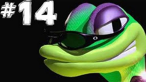 Gex: Enter the Gecko 100% Walkthrough - Part 14: www.dotcom.com - Scale the Bionic Launch Tower HQ