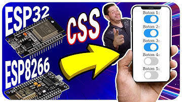 🎨 Personaliza tu Web Server con CSS con ESP32 y ESP8266