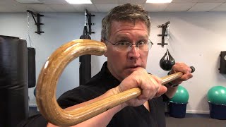 Fast Cane Self Defense Lesson Close Combat