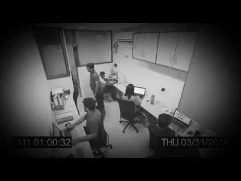 Live murder caught in office cctv