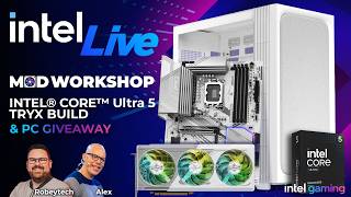 PC Giveaway + Intel Core Ultra 200S Plus Processor Overview and TRYX FLOVA Gaming PC Build