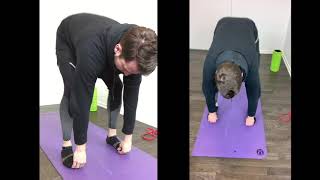 Best Dynamic Warm Up Exercises: Inch Worm Thoracic Rotation