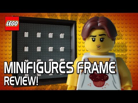 YouTube thumbnail: LEGO Minifigures - Collectors Frame Review! 5005359