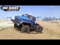 Spintires MudRunner Ural 4320 Truck With Tracks Chains On Wheels
